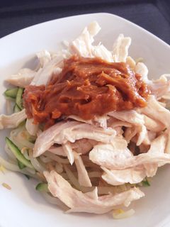 棒棒鶏ピーナツバターソース-レシピのメイン写真