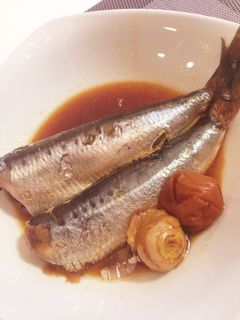 いわしの梅煮-レシピのメイン写真