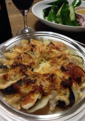 なすとチキンのミルフィーユグラタン-レシピのメイン写真