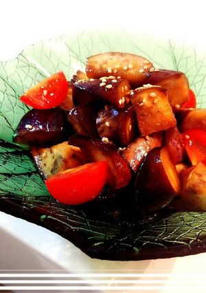 ナスの中華サラダ　醤油ポン酢＊*-レシピのメイン写真