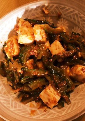麻婆ゴーヤ-レシピのメイン写真