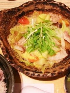 豚とたっぷり野菜の蒸し鍋♡-レシピのメイン写真