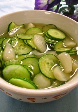 らっきょ漬けにきゅうりで✿楽々酢の物-レシピのメイン写真