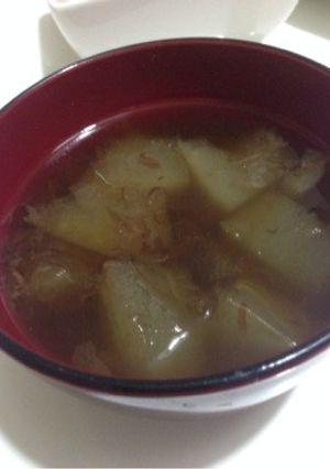 夏野菜 冬瓜汁-レシピのメイン写真