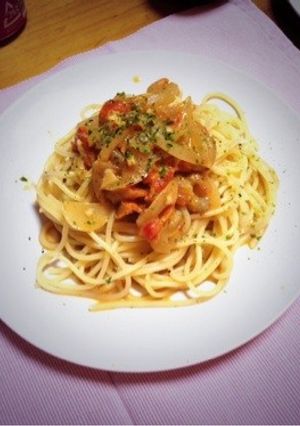 トマトクリームパスタ-レシピのメイン写真