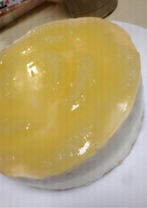 夏のさっぱりごろごろレアチーズケーキ-レシピのメイン写真