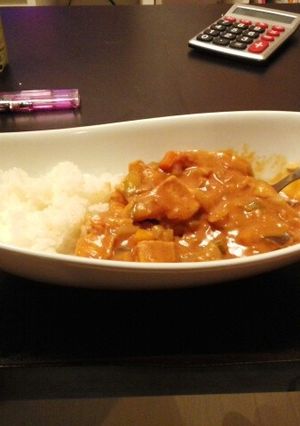 ココナッツトマトカレー-レシピのメイン写真