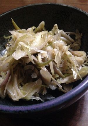 簡単☆みょうがの塩コショウ炒め-レシピのメイン写真