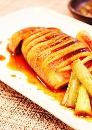 簡単✿イカのぽっぽ焼き✿カレー風味-レシピのメイン写真