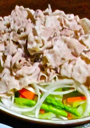 超！手抜き糖質制限おかず　冷しゃぶ-レシピのメイン写真