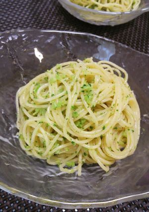 簡単、ブロッコリーのわさびパスタ-レシピのメイン写真