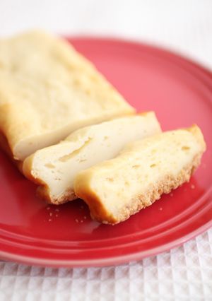 簡単！ヨーグルトでもちもちチーズケーキ-レシピのメイン写真