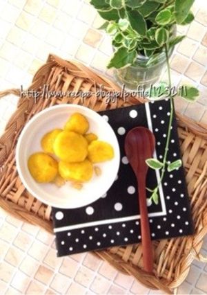 かぼちゃの白玉ココナッツミルク-レシピのメイン写真