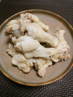簡単、ゆで鶏手羽元-レシピのメイン写真