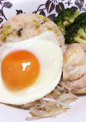余った焼肉でナシゴレン風-レシピのメイン写真