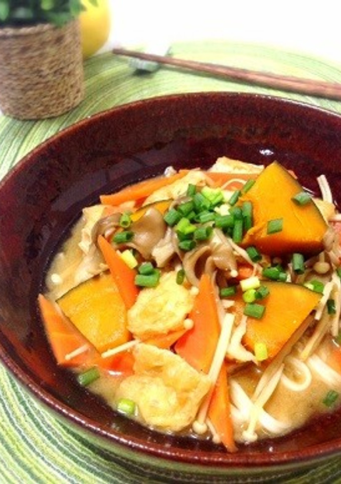 10分で☆ほうとう仕立ての温そうめん-レシピのメイン写真