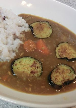 夏のスタミナなすカレー-レシピのメイン写真