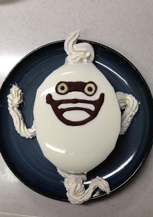 ムースで妖怪ウォッチのウィスパーケーキ-レシピのメイン写真