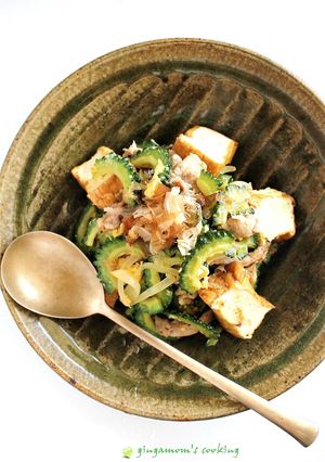 柚子胡椒と醤油麹でゴーヤチャンプルー-レシピのメイン写真