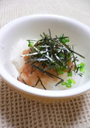 おろし明太子-レシピのメイン写真
