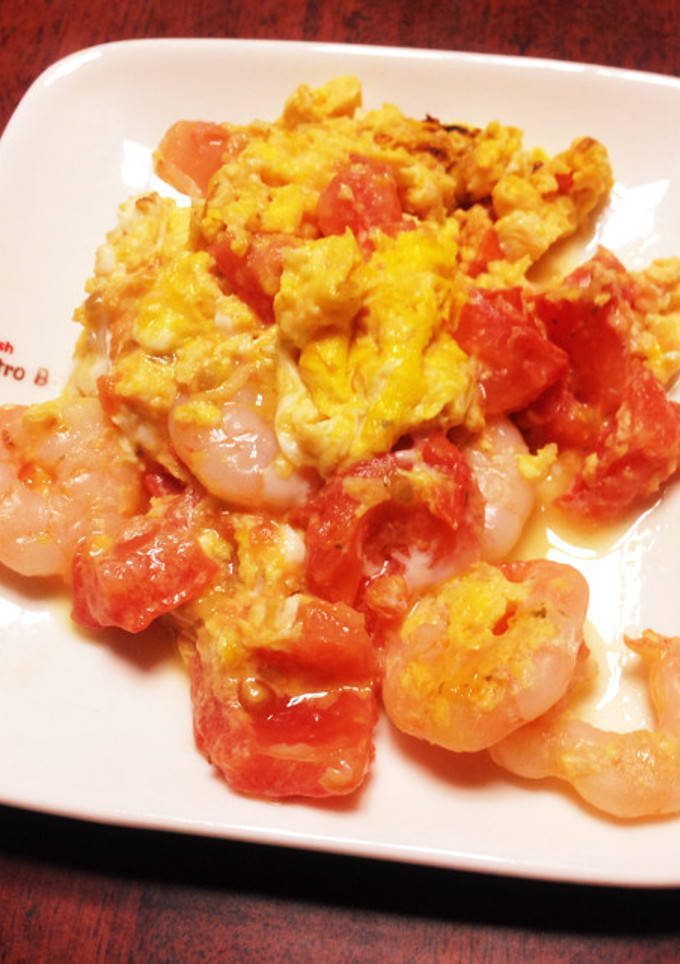 えびとトマトの炒りたまご-レシピのメイン写真