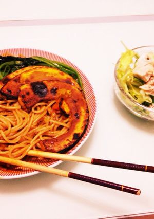箸で食う。男の夏カレーパスタ。-レシピのメイン写真