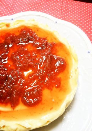 簡単濃厚♡ホワイトチョコチーズケーキ♪-レシピのメイン写真
