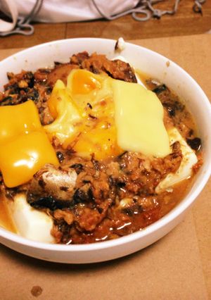 豆腐のサバ味噌乗せ〜チーズを添えて〜-レシピのメイン写真