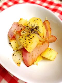 レンジで簡単!ジャーマンポテト-レシピのメイン写真