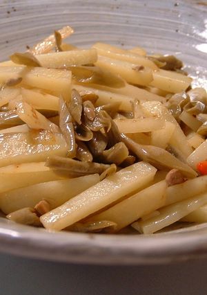 じゃがいもと酸豆角の炒め物-レシピのメイン写真