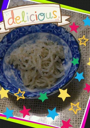 糸こんにゃくの明太子和え-レシピのメイン写真