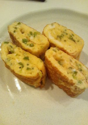 ピーマン入りの玉子焼き-レシピのメイン写真