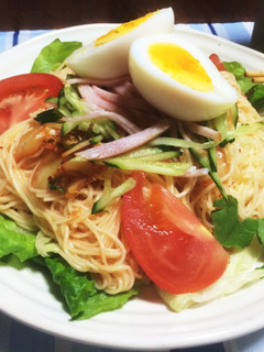 ビビン素麺♡-レシピのメイン写真