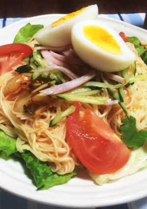 ビビン素麺♡-レシピのメイン写真