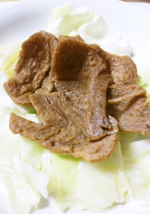 畑のお肉 de 生姜焼き-レシピのメイン写真