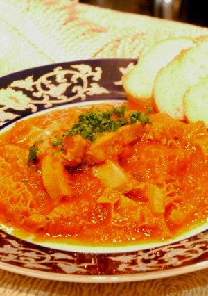 【お店の味】トリッパのトマト煮-レシピのメイン写真