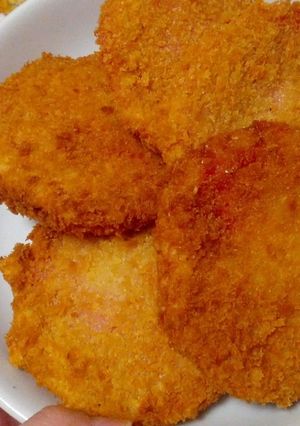 お弁当の作り置きおかず☆ビアソーハムカツ-レシピのメイン写真
