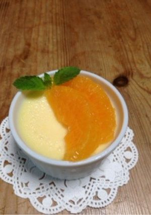 クリームチーズプリン-レシピのメイン写真