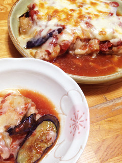 かけるトマトで簡単♫鶏と茄子のチーズ焼き-レシピのメイン写真