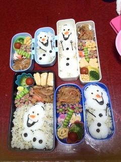 キャラ弁 オラフ-レシピのメイン写真
