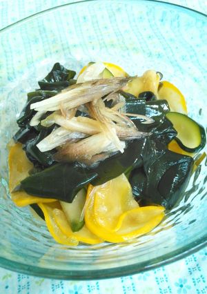 おかわかめと夏野菜のあっさり和え-レシピのメイン写真