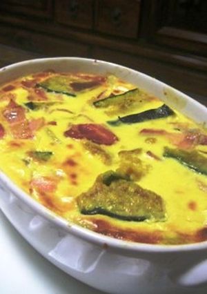 かぼちゃとベーコンのキッシュ-レシピのメイン写真