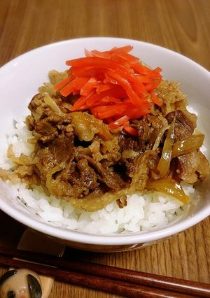 我が家の牛丼 ♪-レシピのメイン写真