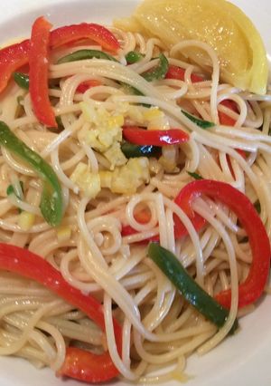 【塩レモン】夏野菜さっぱりパスタ-レシピのメイン写真