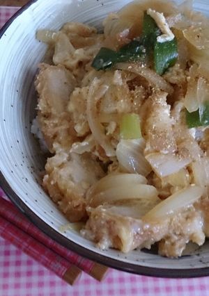 カツ丼どん(｡•ﻌ•｡)-レシピのメイン写真