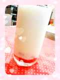 カルピスと♡ももの甘～いスムージー♪