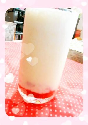 カルピスと♡ももの甘～いスムージー♪-レシピのメイン写真