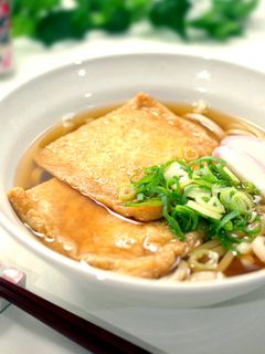 簡単▶関西風◀大阪道頓堀のきつねうどん-レシピのメイン写真