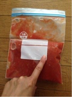 トマト大量消費に冷凍保存用-レシピのメイン写真