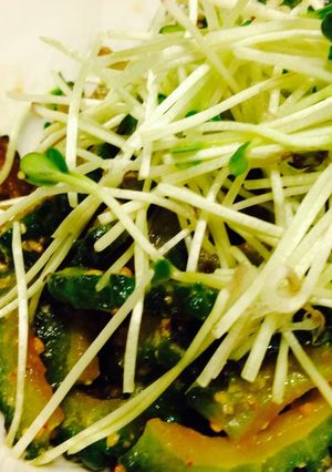 ほんのり甘くて美味しいゴーヤの味噌炒め〜-レシピのメイン写真
